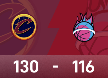 NBA戰報：阿倫30分10板，騎士130-116逆轉熱火