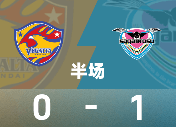 日職乙半場：西川潤點射建功，鳥棲砂岩暫1-0仙台七夕