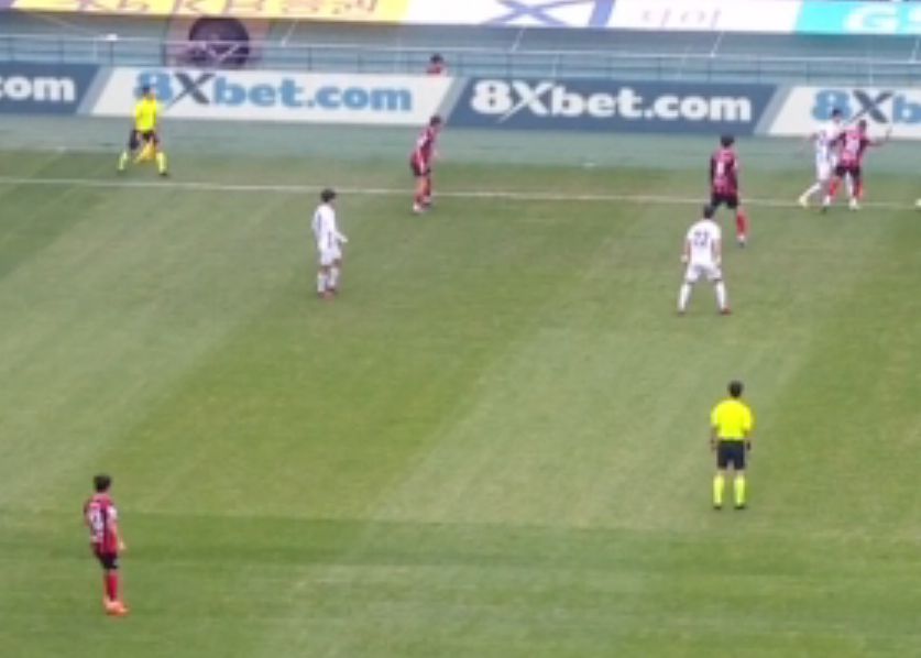 韓K聯半場：金健熙掃射破門，江原暫時1-0首爾