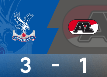 歐協聯戰報：薩爾雙響，馬特塔失點，水晶宮3-1阿爾克馬爾