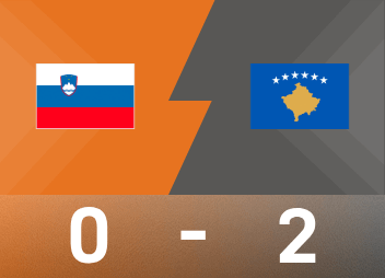 世歐預戰報：卡尼凱尼克驚天烏龍，科索沃2-0十人斯洛維尼亞