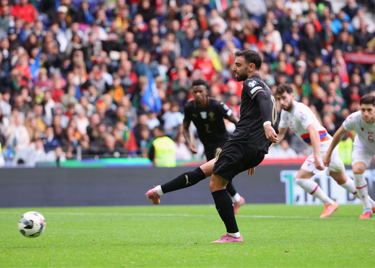 B費戰亞美尼亞全場數據：3個進球，8次關鍵傳接，2次截球